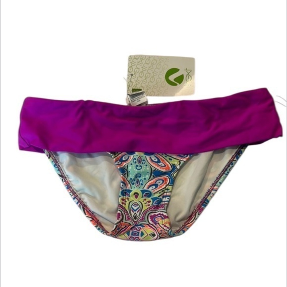 NEXT banded retro pant swim bikini bottoms size XS NWT